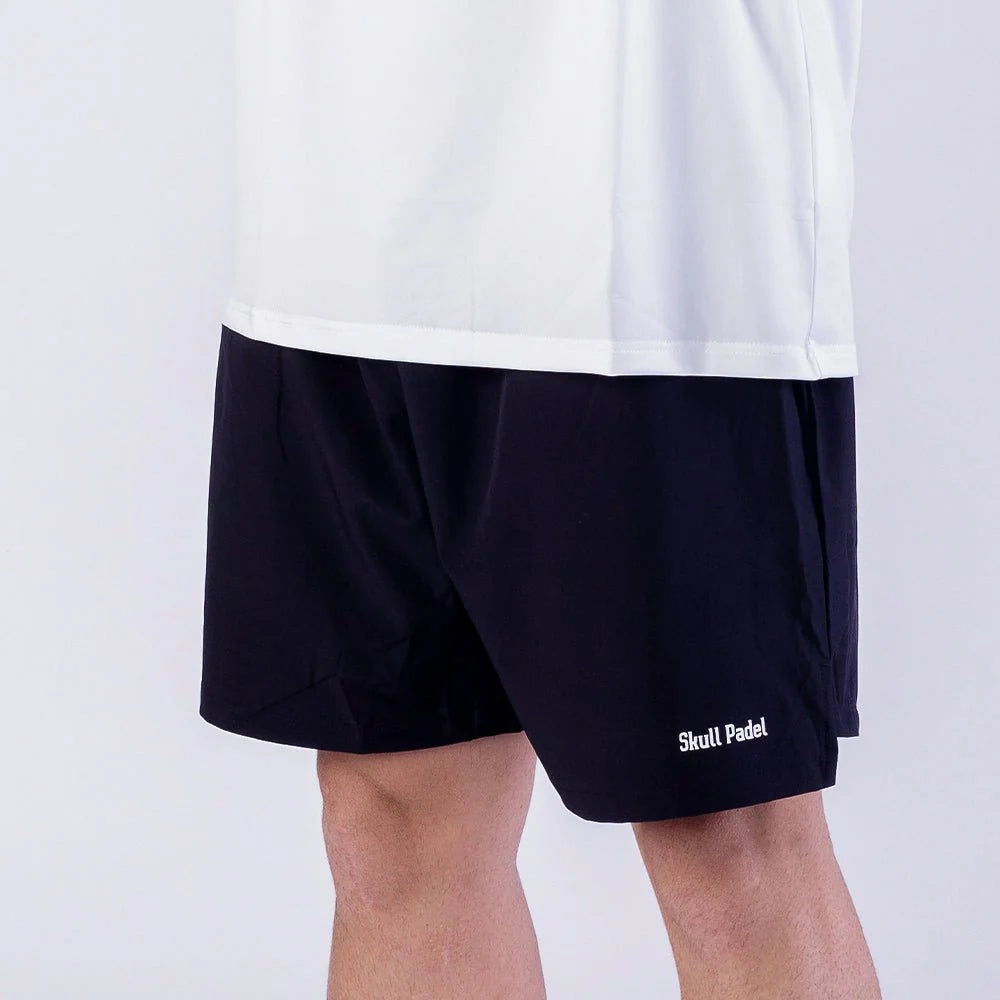 Padel Sportshort Men - Black White