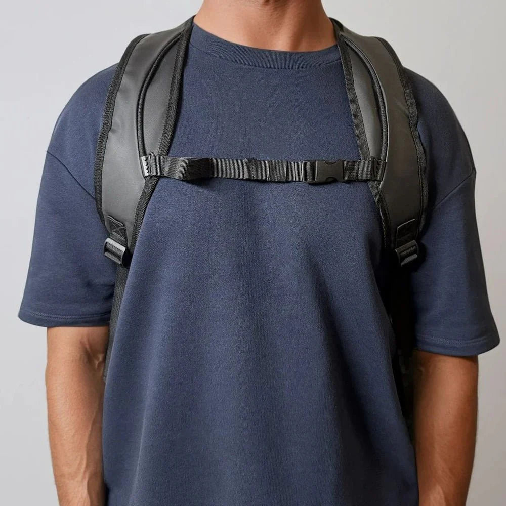 XL Backpack - Black White