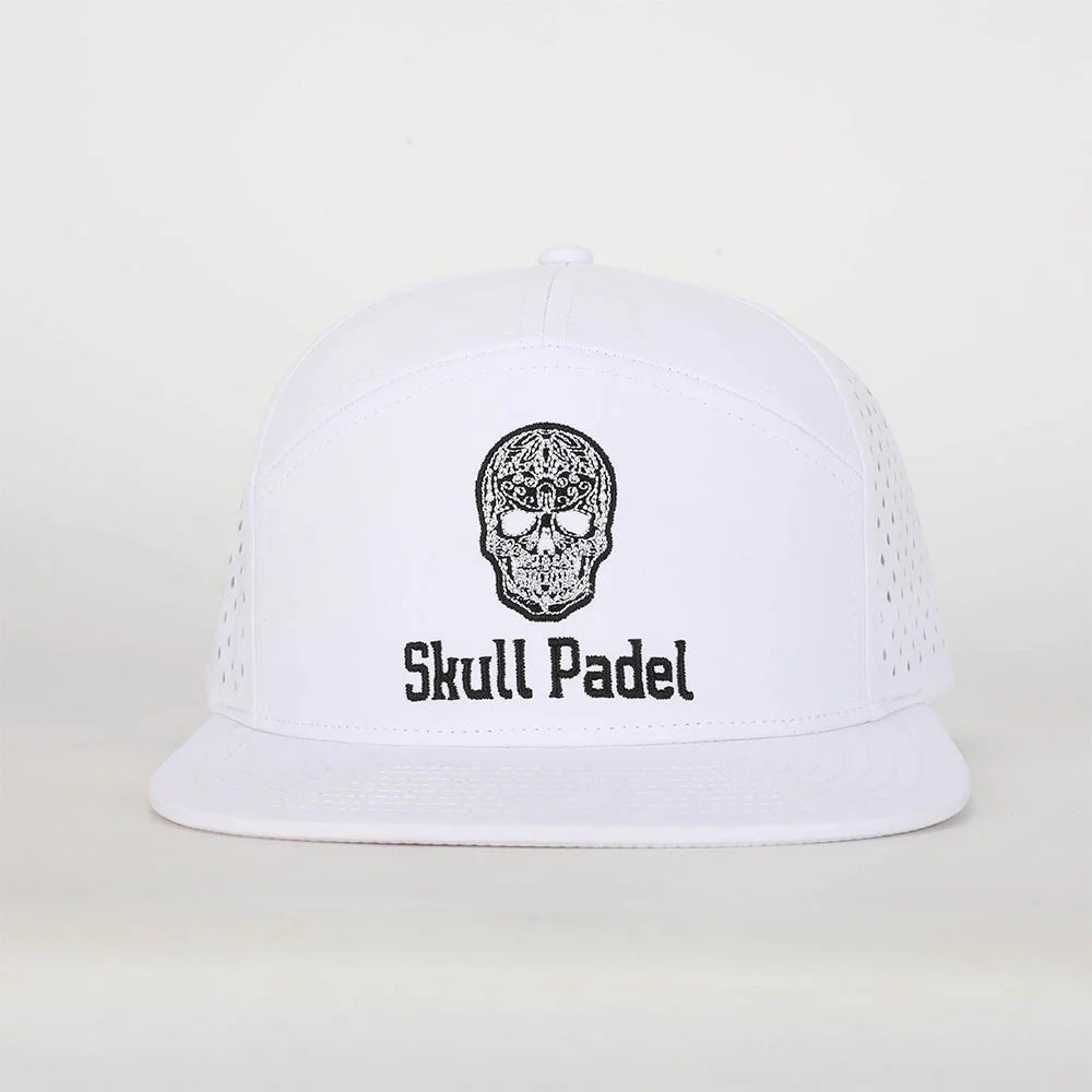 Padel Cap - White Black