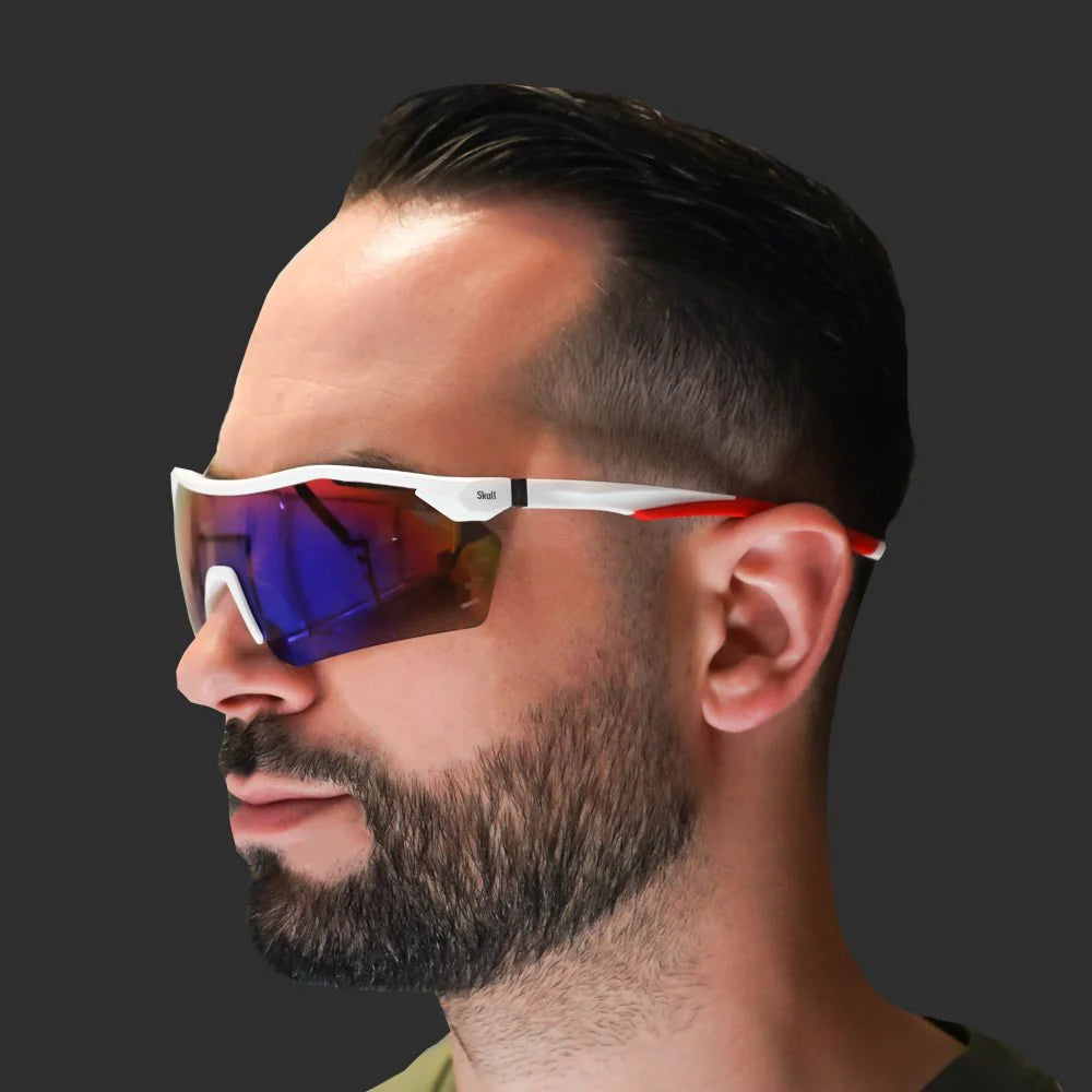 Padel Sunglasses - White Red