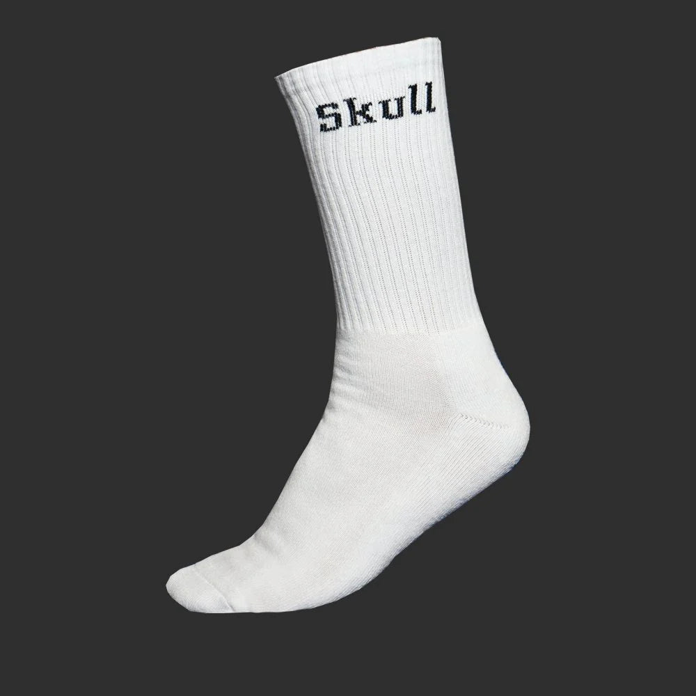 White Skull Padel Socks (3 Pack)